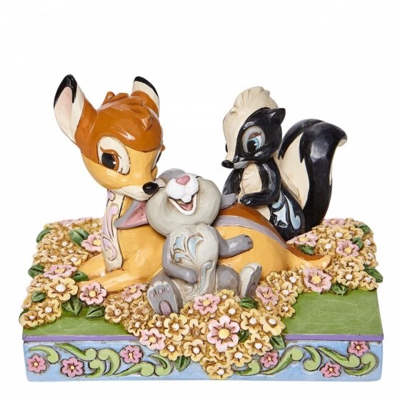 Disney figur Bambi og barndomsvenner